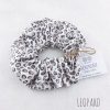 Scrunchie gumica za kosu, jesenska kolekcija, leopard uzorak