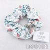 Scrunchie gumica za kosu, jesenska kolekcija, livadno cvijeće