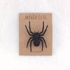 Crni pauk broš ili bedž