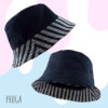 bucket hat sesir pruga kapa s prugama